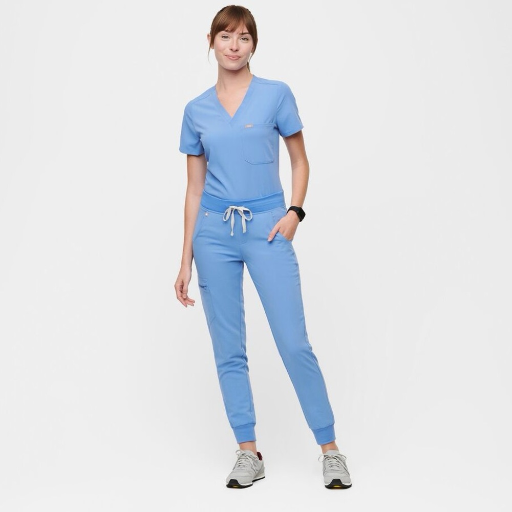 Figs scrub set S - in Ceil Blue